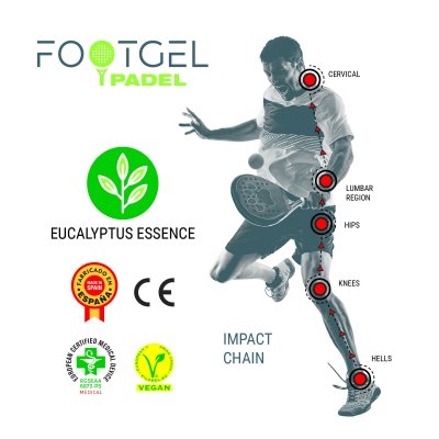 FootGel Padel injury