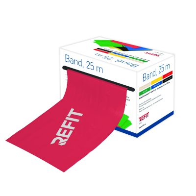 Refit Band 25 m röd